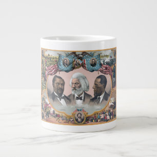 Grande Tasse Fr3d3rick Bailey Douglass avec Black Abolitionnist