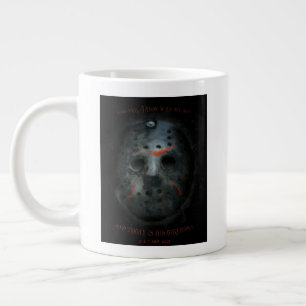 Grande Tasse Freddy contre Jason   Devis Jason Mask