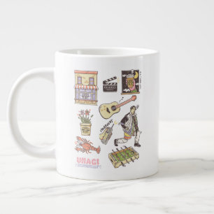 Grande Tasse FRIENDS™   Icônes de dessin animé Graphique