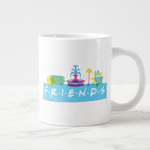 Grande Tasse FRIENDS™   Logo avec icônes