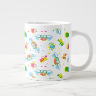 Grande Tasse FRIENDS™ Motif Néon Central Perk