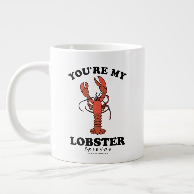 Grande Tasse FRIENDS™| Tu es mon homard (Gauche)