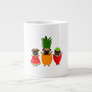 Grande Tasse Fruit amusant Carlin mignon chien cadeau | Pet Lov