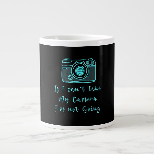 Grande Tasse Fun Photographe Cadeau Cinématoire (Devant)