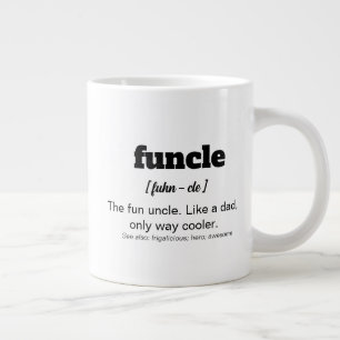Grande Tasse Funcle, Fun oncle Coffee Mug être le plus grand on
