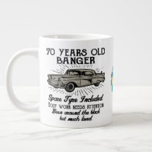 Funny 70th Birthday Retro Car Banger Date d'ajout