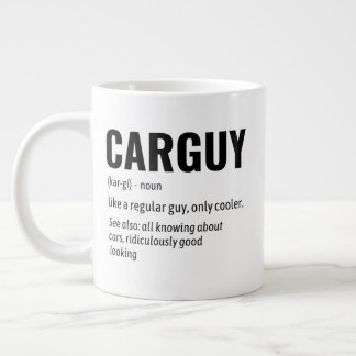 Grande Tasse Funny Carguy Dictionnaire Définition Café Mug