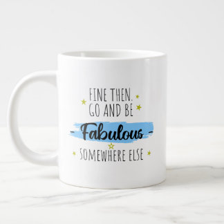 Grande Tasse Funny Collègue Leaving, Go Away for Coworker