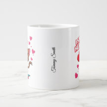 Funny Modern "Be My Valentine"