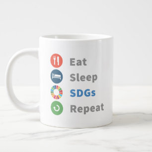 Grande Tasse Funny Moderne et tendance Objectifs de durabilité