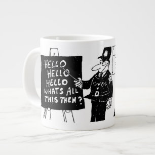 Grande Tasse Funny UK Police Training School