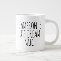 Gag Funny Personnalisé Novelty Cadeau Crème glacée