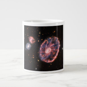 Grande Tasse Galaxie du Cartwheel, télescope spatial James-Webb
