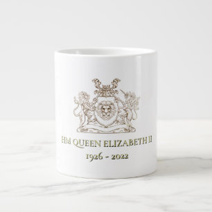 Grande Tasse Garde commémorative Queen Elizabeth II Tea Mug