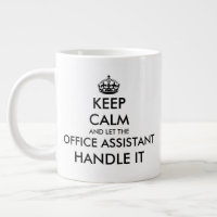 Gardez le calme et laissez l'assistant de bureau s
