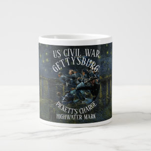 GRANDE TASSE GETTYSBURG GUERRE DE SÉCESSION CHARGE DE PICKETT
