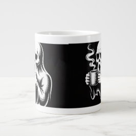 Grande Tasse Ghost Mug Art Design – Spooky Cute Halloween 