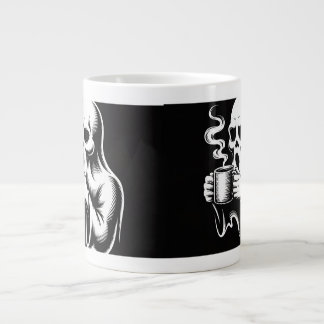 Grande Tasse Ghost Mug Art Design – Spooky Cute Halloween 