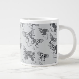 Grande Tasse Gizmo   Motif noir et blanc