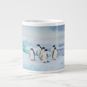 Grande Tasse Glace et neige   Adelie Penguins Antarctique