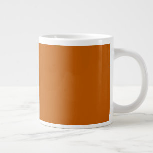 Grande Tasse Gobelet Géant Café Orange Brûlé