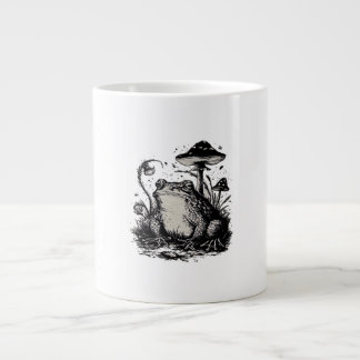 Grande Tasse Goblincore Frog Minimal Classic Design