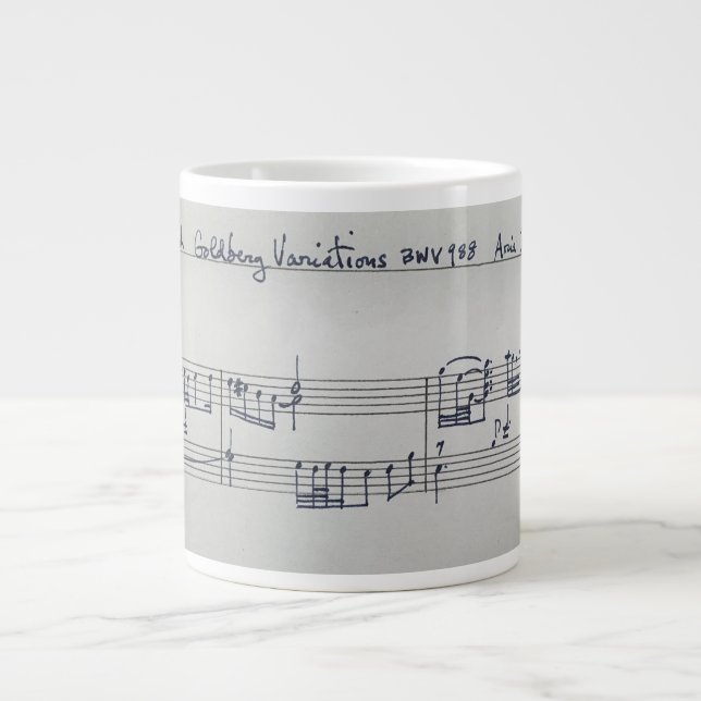 Grande Tasse Goldberg Variations Mug (Devant)