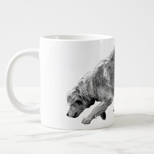 Grande Tasse Golden Glide dans les tons doux d'hiver (Gauche)