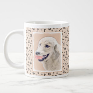 Grande Tasse Golden Retriever avec Tennis Ball Peinture Chien A