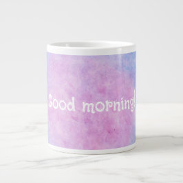 Grande Tasse ​Good Morning! | Dreamy Clouds Kids Art Jumbo Mug