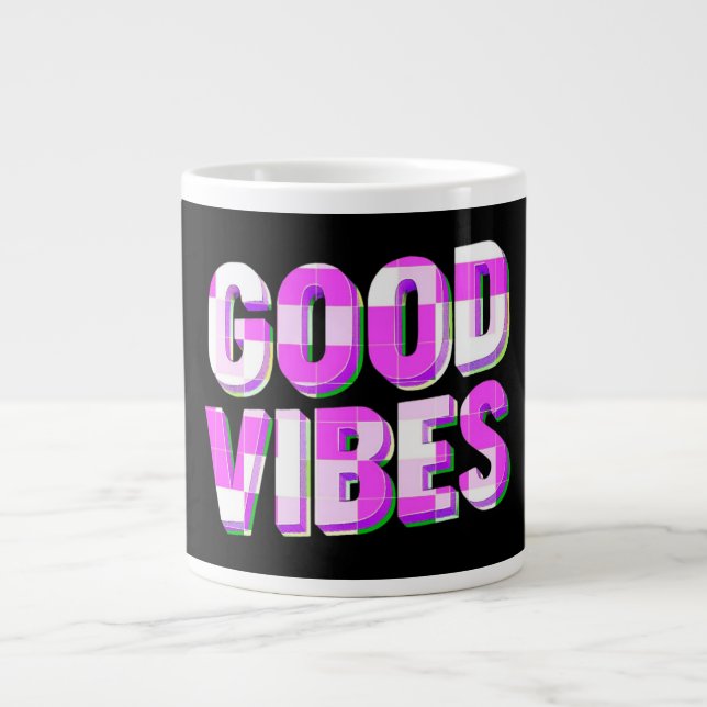 Grande Tasse Good Vibes Coffee Mug (Devant)