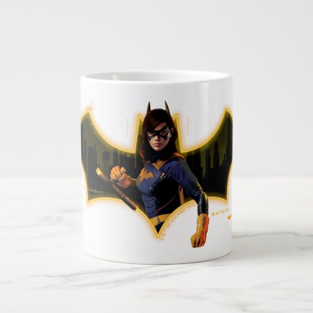 Grande Tasse Gotham Knights Batgirl en logo (Devant)