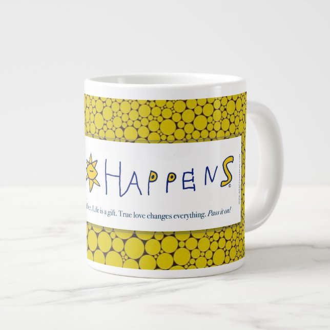 Grande Tasse Grace Happens 20 oz Mug (Devant droit)
