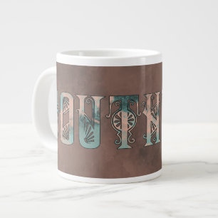 Grande Tasse Grand café Mug Art Déco Southpaw