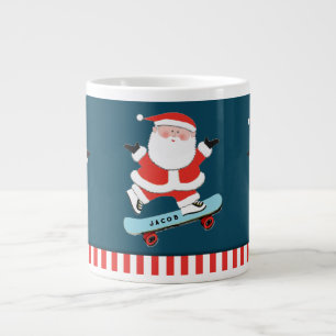 Grande Tasse Grand mug de café personnalisé pour skateur pour l