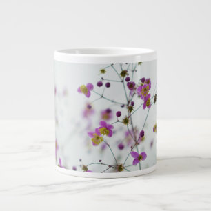 Grande Tasse Grand mug floral botanique violet délicat
