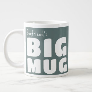 Grande Tasse Grand Mug Personnalisé Gris C13 Drôle Original