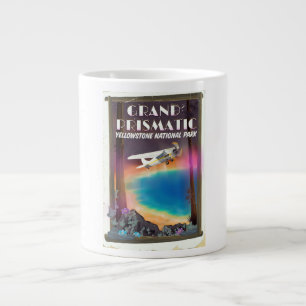 Grande Tasse Grand Prismatic, Parc national de Yellowstone, Éta
