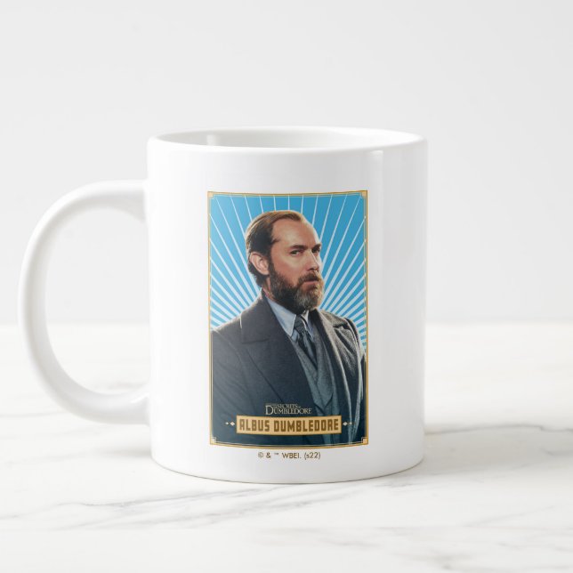 Grande Tasse Graphique de caractères Albus Dumbledore (Gauche)