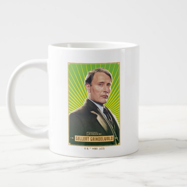 Grande Tasse Graphique de caractères Gellert Grindelwald (Gauche)