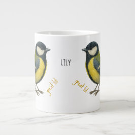 Grande Tasse Great Tit Personalized Bird Mug