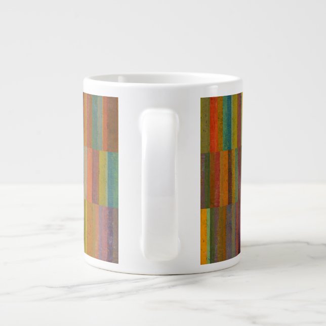 Grande Tasse Grèves colorées (Dos)