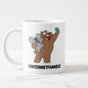 Grande Tasse Grizz & Nom Nom - #InternetFamous