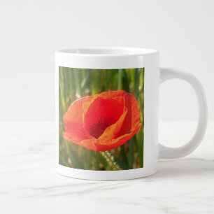 Grande Tasse Gros pavot rouge