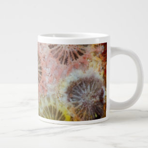 Grande Tasse Gros plan de corail rose
