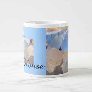 Grande Tasse Grosses baguettes de plage Bienvenue Seaglass