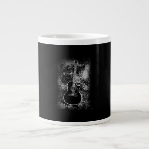 Grande Tasse Grunge Guitare Graphiste Guitariste Rock Musicien 