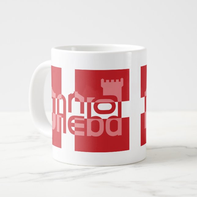 Grande Tasse Gud Velsigne Dig, Min Danske Ven (Devant gauche)