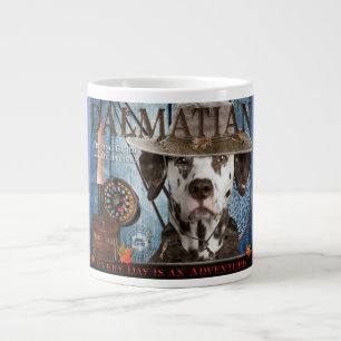 Grande Tasse Guide de pêche dalmate Coffee Mug