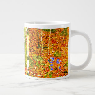 Grande Tasse Gustav Klimt Birch Trees